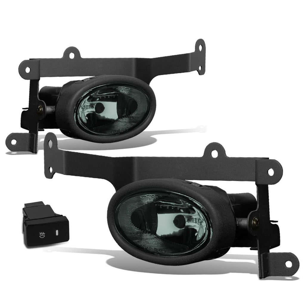 06-08 Honda Civic 2-Door Fog Lights w/ Switch H11 Bulb Smoke