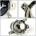 93-95 Honda Del Sol Fog Lights - Smoke Lens with 3497 Bulb