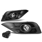 2012-2014 Honda CR-V Black Trim Fog Lights w/ Switch & H11 Bulb