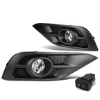 2012-2014 Honda CR-V Black Trim Fog Lights w/ Switch & H11 Bulb