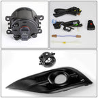 2012-2014 Honda CR-V Black Trim Fog Lights w/ Switch & H11 Bulb