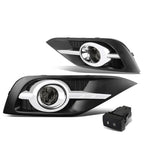 2012-2014 Honda CR-V Fog Lights with Chrome Trim & Switch H11 Bulb