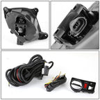 10-12 Hyundai Genesis Coupe Fog Lights with Switch - Clear 881 Bulb