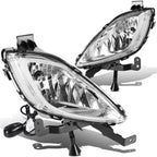 2011-2013 Hyundai Elantra Fog Lights with Switch - Clear 881 Bulb
