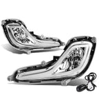 12-16 Hyundai Accent 4-Door Fog Lights w/ Switch & 881 Bulb Clear
