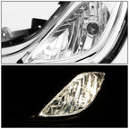 12-16 Hyundai Accent 4-Door Fog Lights w/ Switch & 881 Bulb Clear