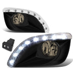 2010-2011 Toyota Camry LED DRL Fog Lights with Switch - Smoke