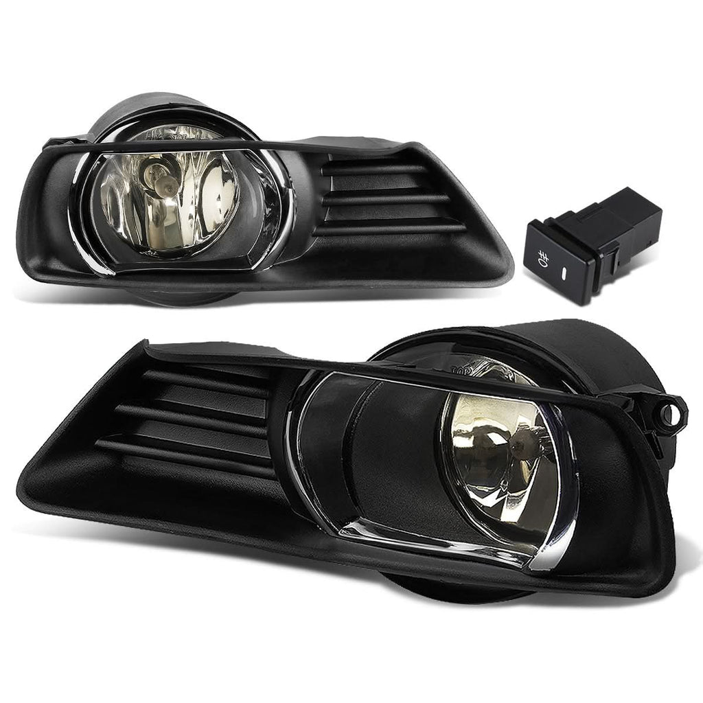 07-09 Toyota Camry Fog Lights w/ Switch H11 Bulb Smoke