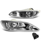 02-08 Toyota Camry Solara Corolla Fog Lights w/ Switch Clear