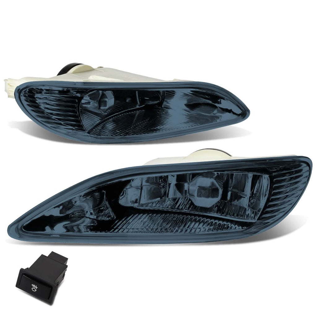 02-08 Toyota Camry Corolla Solara Fog Lights w/ Switch Smoke