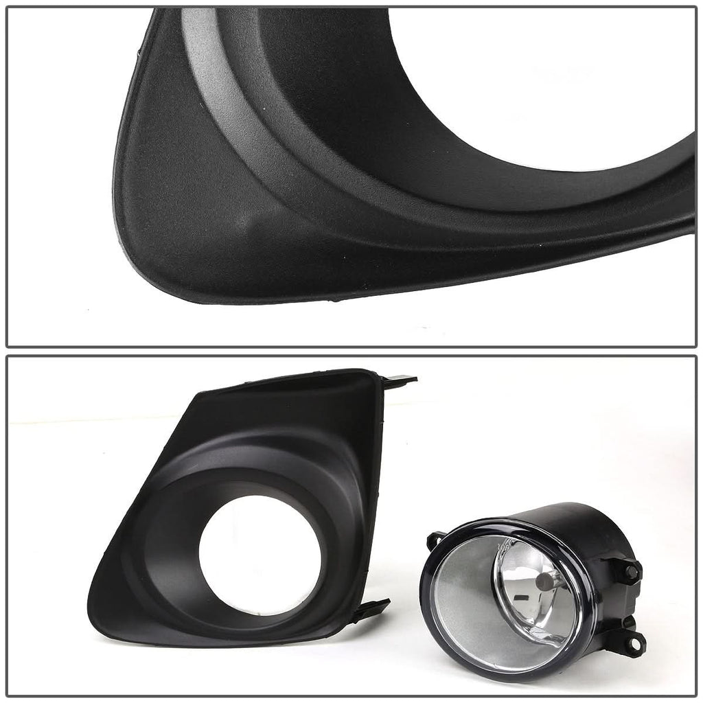 2011-2013 Toyota Corolla Fog Lights w/ Switch & H11 Bulb - Clear