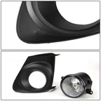 2011-2013 Toyota Corolla Fog Lights w/ Switch & H11 Bulb - Clear