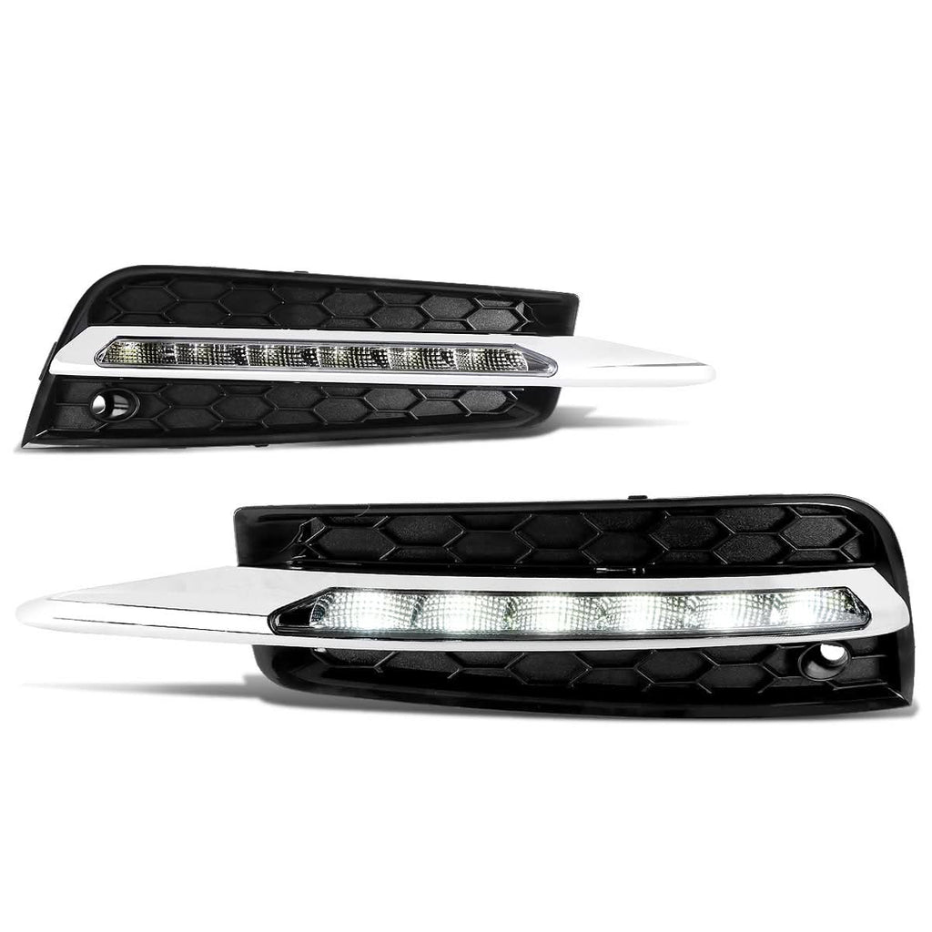 2009-2014 Chevrolet Cruze LED Fog Lights with Wiring Kit - Clear