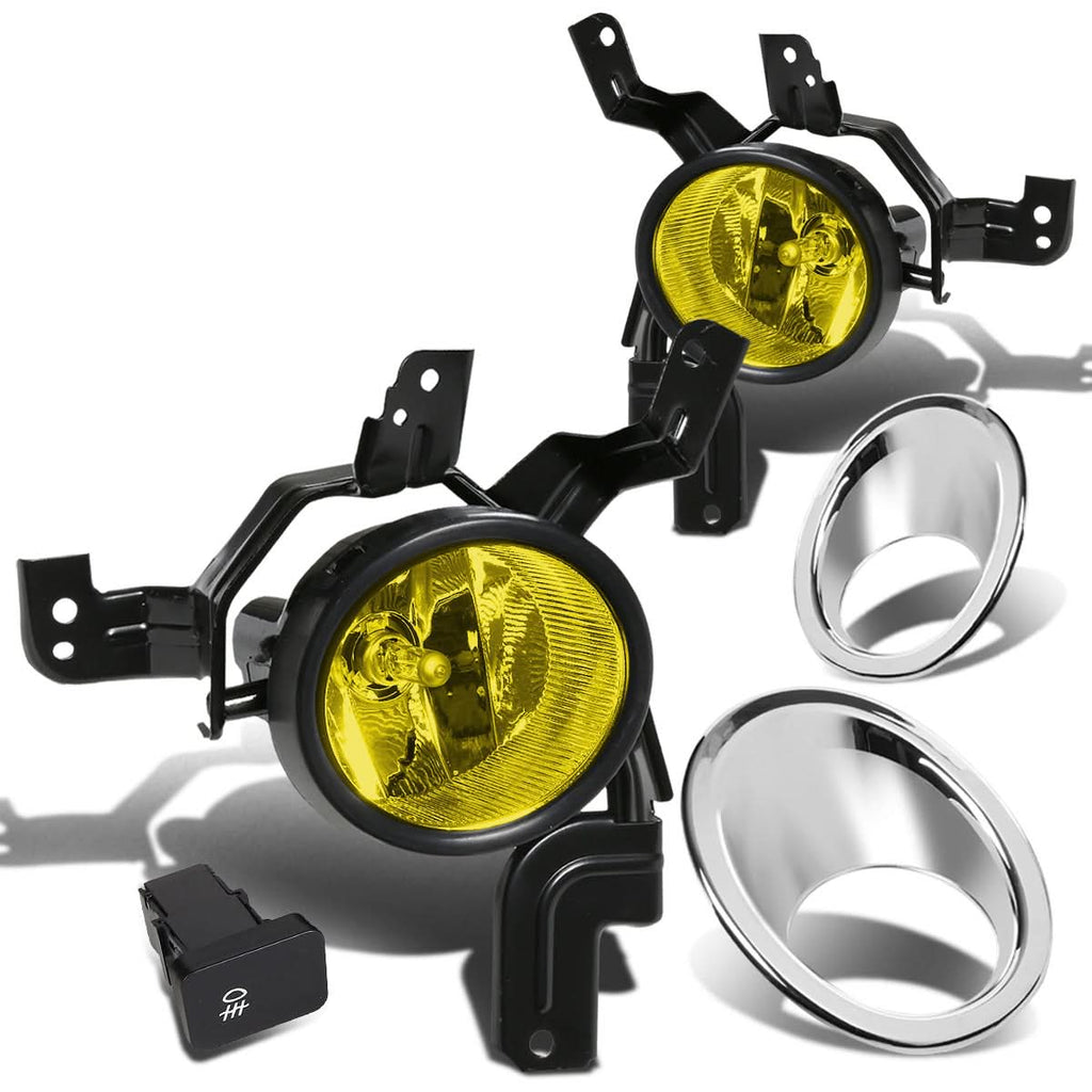 2007-2009 Honda CR-V Fog Lights with Switch & Chrome Bezel