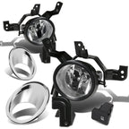 2007-2009 Honda CR-V Fog Lights w/ Switch & Chrome Bezel Clear