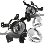 2007-2009 Honda CR-V Fog Lights w/ Switch & Chrome Bezel Clear