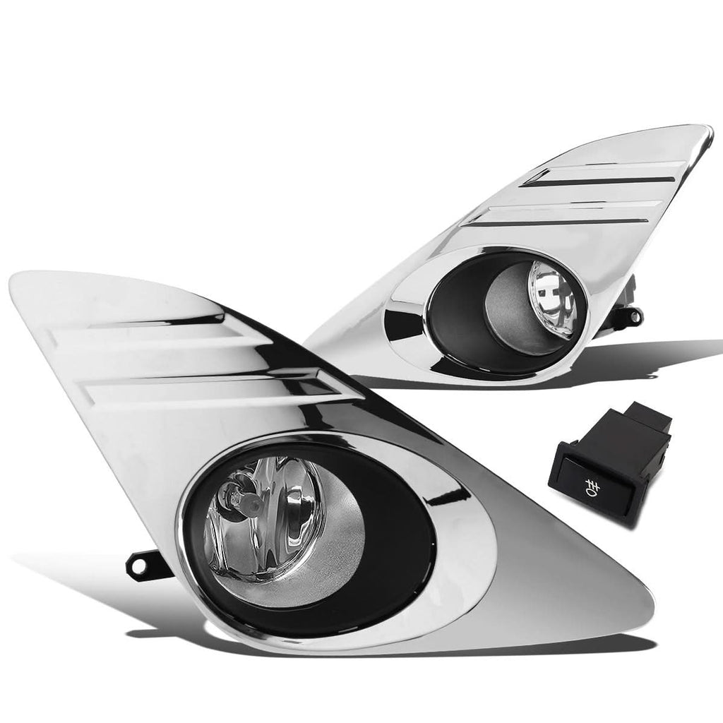 2012-2014 Toyota Camry Fog Lights w/ Switch H11 Bulb Clear
