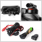 2004-2005 Acura TSX Fog Lights with Switch & Bezel - Smoke