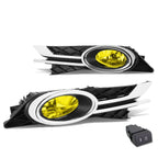 2014-2016 Honda Odyssey Fog Lights with Switch & Bezel H11 Amber