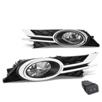 2014-2016 Honda Odyssey Fog Lights with Switch & Bezel Chrome