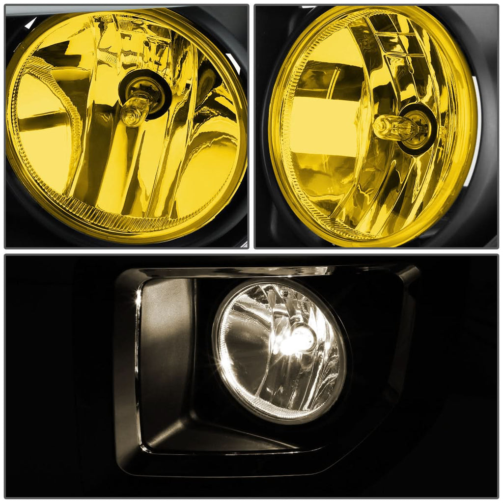 15-16 GMC Sierra 2500HD 3500HD Fog Lights with Switch & Bezel
