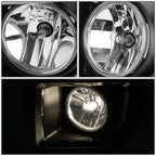 15-16 GMC Sierra 2500HD 3500HD Fog Lights with Switch & Bezel Chrome