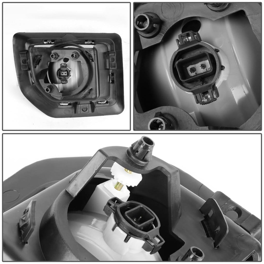 15-16 GMC Sierra 2500HD 3500HD Fog Lights with Switch & Bezel Chrome
