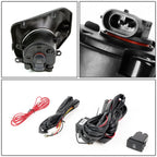 2016-2020 Toyota Tacoma Fog Lights with Switch & Bezel - Smoke
