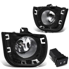 2014-2016 Scion tC Fog Lights with Switch & Bezel - Chrome/Clear