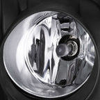 2014-2016 Scion tC Fog Lights with Switch & Bezel - Chrome/Clear