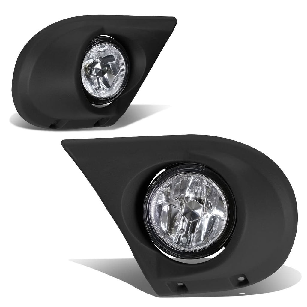 2003-2005 Honda Pilot Chrome Clear Fog Lights with Bezel H11