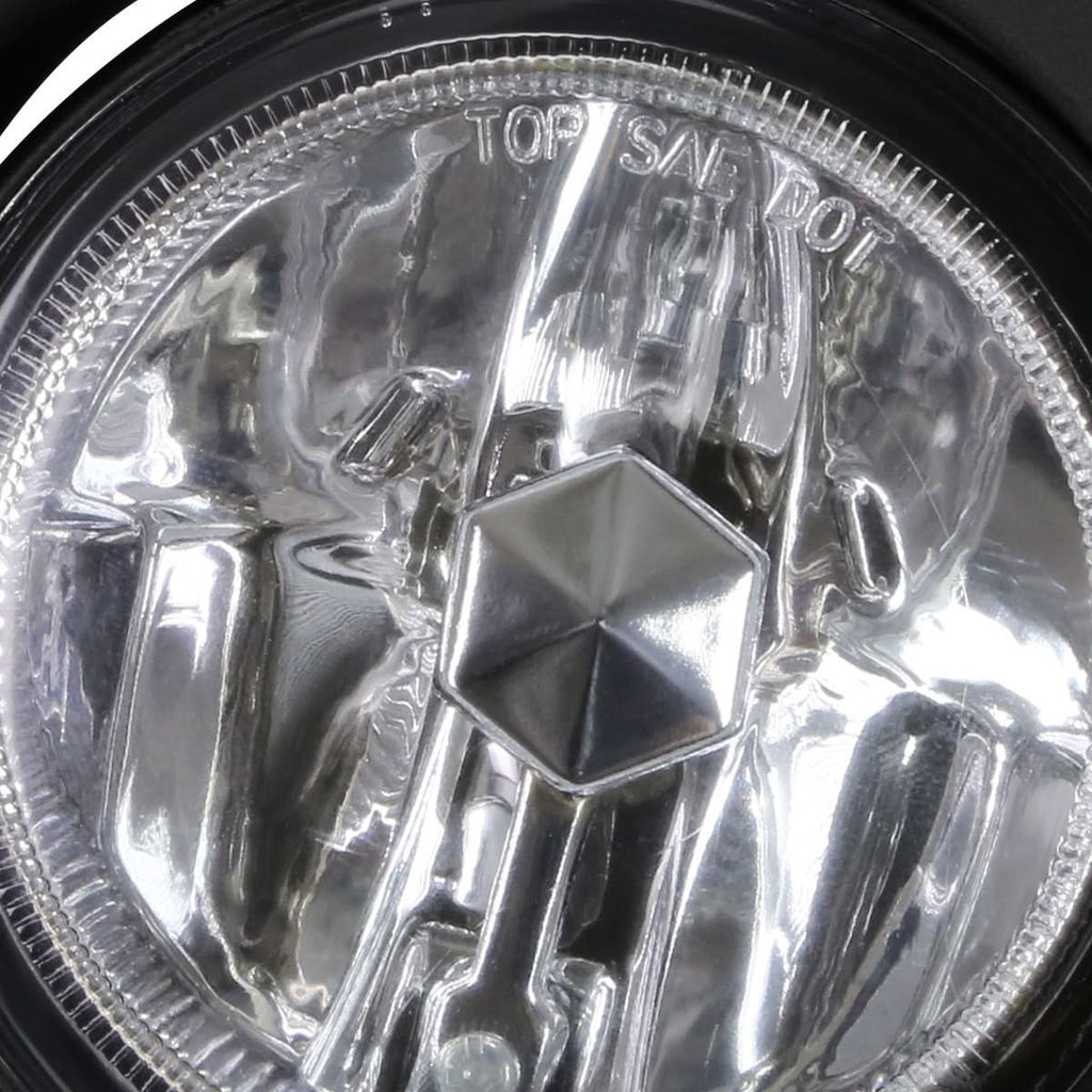 2003-2005 Honda Pilot Chrome Clear Fog Lights with Bezel H11