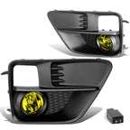 15-17 Subaru WRX STI Fog Lights with Switch & Bezel H11 Amber