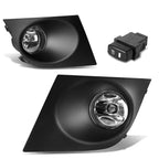 2007-2011 Nissan Versa Fog Lights with Switch & Bezel H11 Chrome