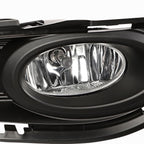 2016-2018 Honda HR-V Fog Lights with Switch & Bezel - Chrome/Clear