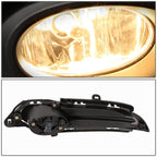 2016-2018 Honda HR-V Fog Lights with Switch & Bezel - Chrome/Clear