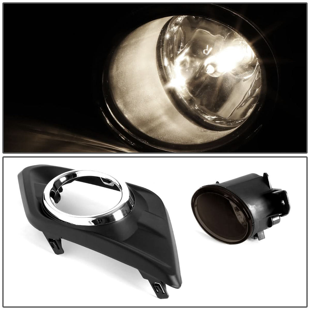 2014-2016 Nissan Rogue Fog Lights with Switch & Bezel - H11 Bulb