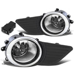 2011-2017 Toyota Sienna Fog Lights with Switch Chrome Bezel H11