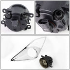 2013-2016 Scion FR-S Fog Lights with Switch & Bezel - Smoke