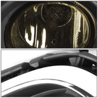 2014-2016 Mazda 6 Fog Lights with Switch & Chrome Trim - Smoke