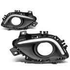 2014-2016 Mazda 6 Fog Light Cover with DRL Strip - Black/Chrome