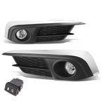 2016 Honda Civic Fog Lights with Switch and Bezel - Chrome/Clear