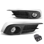 2016 Honda Civic Fog Lights with Switch and Bezel - Chrome/Clear