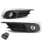 2016 Honda Civic Fog Lights with Switch and Bezel - Chrome/Clear
