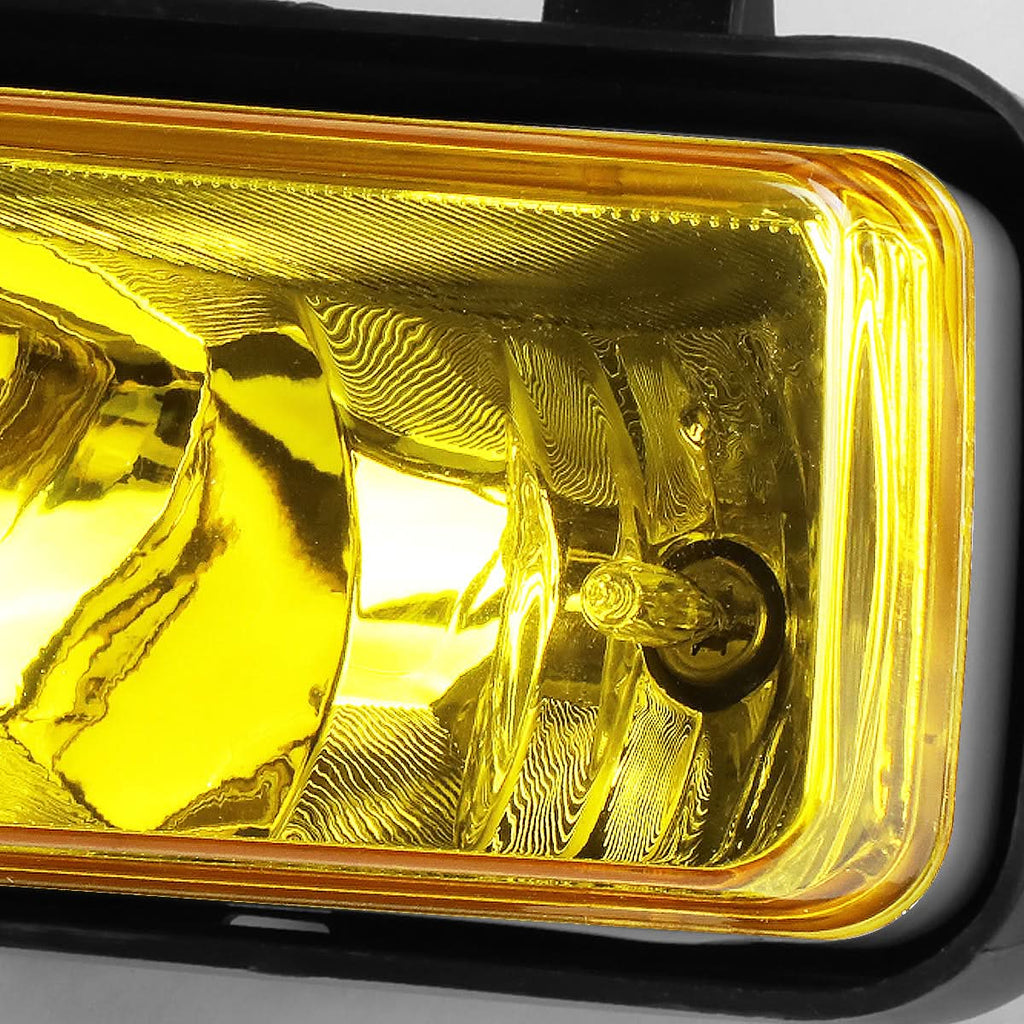2015-2018 GMC Yukon Fog Lights with Switch & Bezel - Amber 5202 Bulb