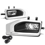 15-18 GMC Yukon Fog Lights w/ Switch & Bezel Chrome Clear