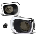 2016-2017 Toyota Tacoma Fog Lights with Switch & Bezel - Smoke