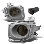 10-12 Toyota Prius Fog Lights with Switch & Bezel - Smoke H11