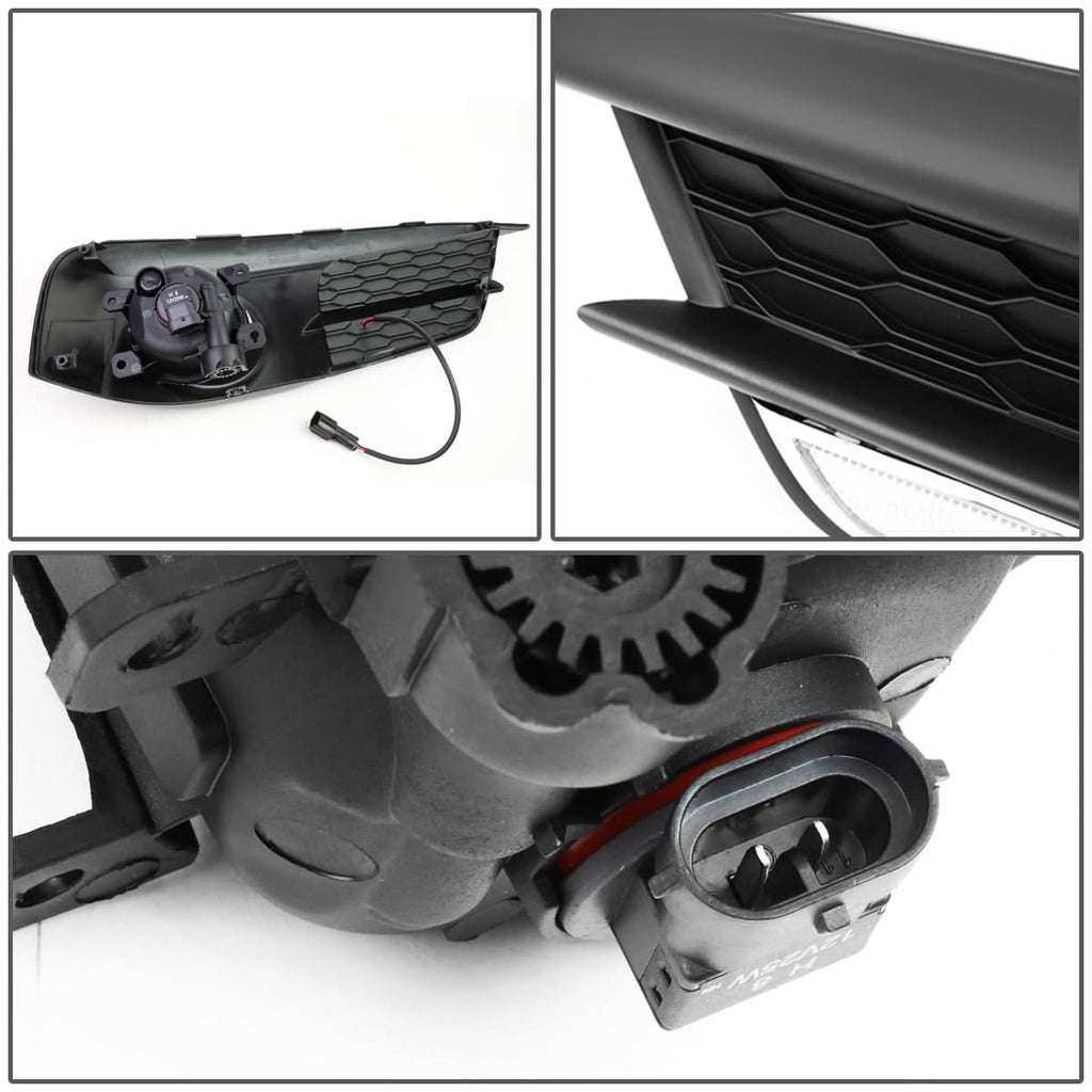 2016-2017 Honda Civic Sedan/Coupe LED DRL Fog Lights with Switch