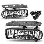 02-06 Cadillac Escalade Fog Lights with Switch Chrome Clear